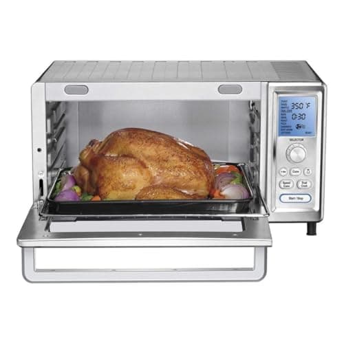 Cuisinart Convection Toaster Oven, Stainless Steel, 16.93"D x 20.87"W x 11.42"H, TOB-260N1