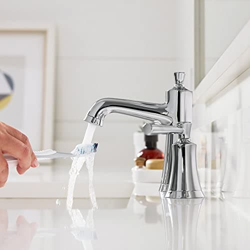 hansgrohe Joleena Transitional 2-Handle 3 7-inch Tall Bathroom Sink Faucet in Brushed Nickel, 04774820