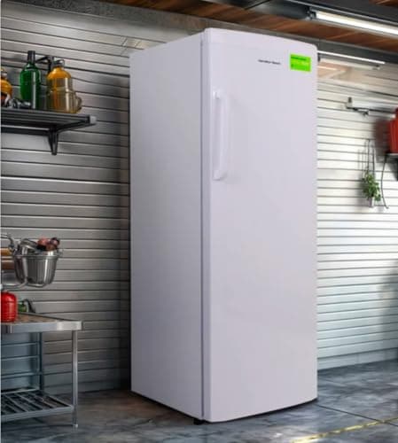11 Cu Ft Upright Freezer with Drawer Organizer - Manual Defrost & Energy Efficient