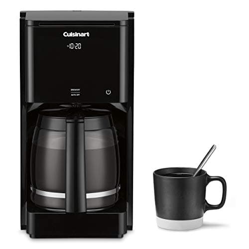 Cuisinart DCC-T20 14-Cup Programmable Coffeemaker Touchscreen, Black