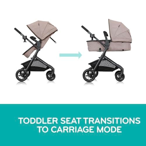 Pivot Modular Travel System with LiteMax Infant Car Seat (Casual Gray)