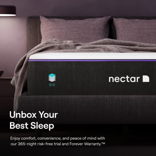 Nectar Premier California King Mattress 13" - Medium Firm Gel Memory Foam Mattress - 5 Layers of Comfort - Dual Action Cooling Tech - 365-Night Trial - Forever Warranty