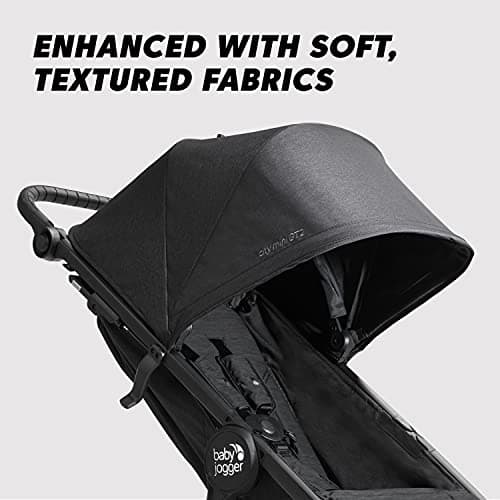 Baby Jogger City Mini GT2 All-Terrain Travel System Includes City GO 2 Infant Car Seat Opulent Black