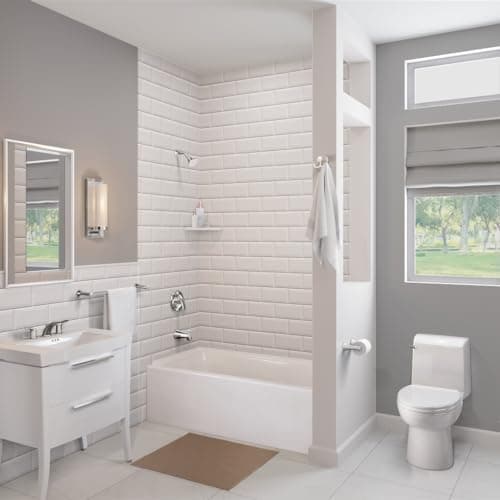 American Standard 2034314.020 Champion 4 One-Piece Toilet with Toilet Seat, Elongated Front, Chair Height, White, 1.6 gpf
