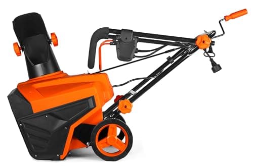 WEN Snow Thrower, 15-Amp 20-Inch Electric Snow Blaster with Dual LED Lights (5670)