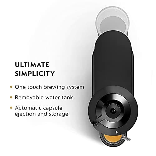 Nespresso VertuoPlus Coffee and Espresso Machine by Breville, Ink Black