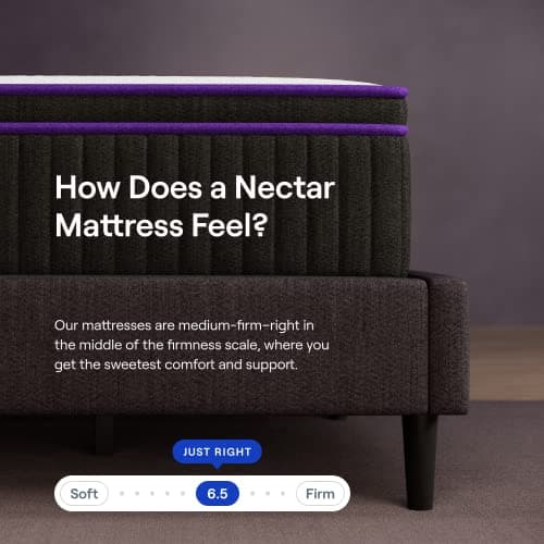 Nectar Premier Hybrid King Mattress 13 Inch - Medium Firm Memory Foam - Steel Springs - Heat Wicking Cooling Technology - 365-Night Trial - Forever Warranty