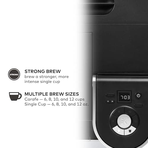 Keurig K-Duo Special Edition Single Serve K-Cup Pod & Carafe Coffee Maker, Multiple Brew Sizes, Sleek Silver Colored Finish, 60oz Removable Reservoir, Silver