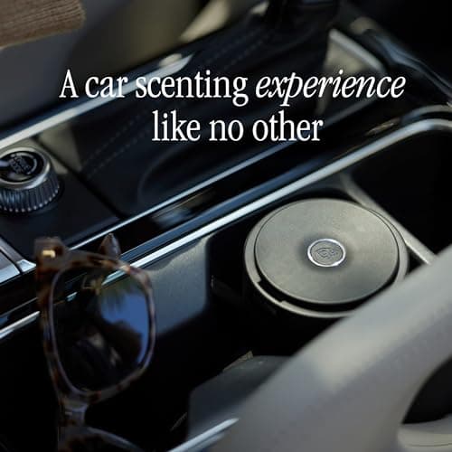 Pura Car Diffuser - Smart Car Aroma Diffuser with USB-C Cable for Luxury Fragrances - Auto Start & Start - Adjustable Fragrance Intensity - Fragrances Sold Separately