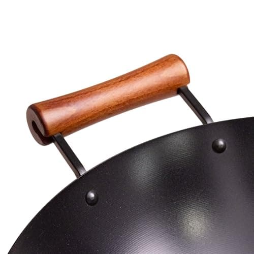 JOYCE CHEN Classic Series 14-Inch Ceramic Nonstick Carbon Steel Wok