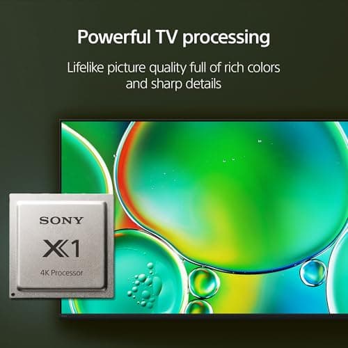 Sony BRAVIA 2 II 55 Inch 4K Ultra HD LED Smart TV with Google TV and Exclusive Features for PlayStation®5 (K-55S20M2), 2025 Model