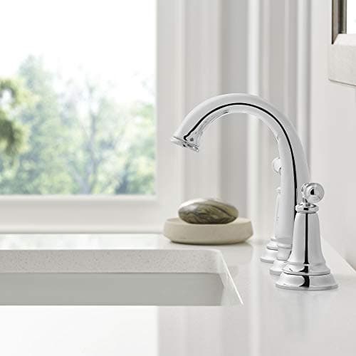 American Standard 7052807.002 Delancey 8-Inch Widespread 2-Handle Bathroom Faucet, 1.2 GPM, Chrome