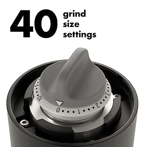 OXO Brew Manual Burr Coffee Grinder,Black