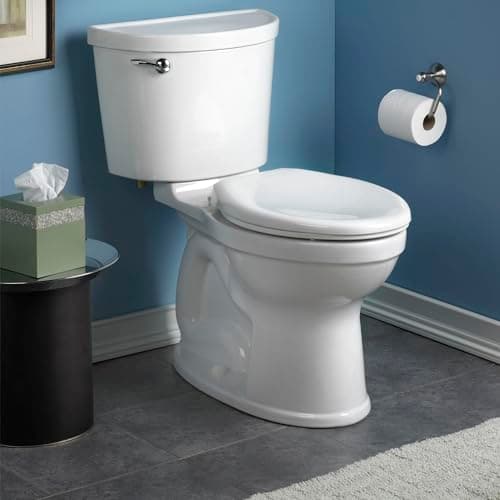 American Standard 211CA004.020 Champion PRO Two-Piece 1.6 gpf/6.0 Lpf Standard Height Elongated Toilet Without Seat, White