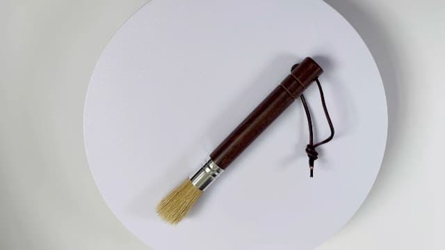 Coffee Grinder Cleaning Brush, Espresso Machine Brush Cleaner Tool with Wooden Handle and Natural Bristles for Barista Home Kitchen