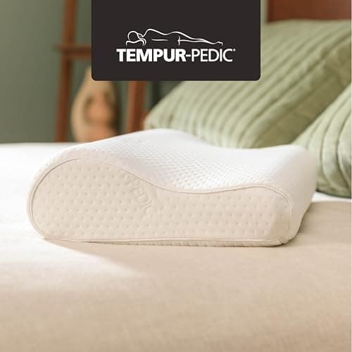 Tempur-Pedic TEMPUR-Ergo Neck Pillow, Large Profile, White