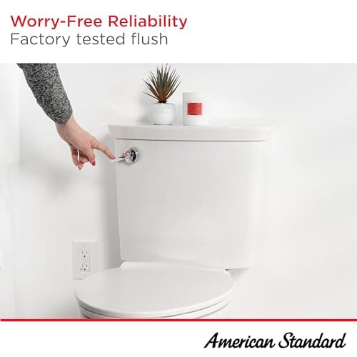 American Standard 2876016.020 Yorkville Two-Piece Toilet, Standard Height, White