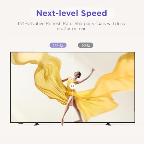 75-Inch Class QLED 4K Smart TV, Ultra-Slim Design Picture TV, 144Hz, HDR, Art Mode w/AI Art, Wide Color Gamut, Dolby Vision IQ, Dolby Atmos, Google Assistant Voice Remote(75F75, 2025 Model)