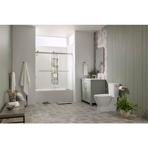American Standard 252AA898.020 Cadet Aspirations Two-Piece Toilet with Slow-Close Seat, Elongated Front, Chair Height, Right Hand Flush, White, 1.28 gpf
