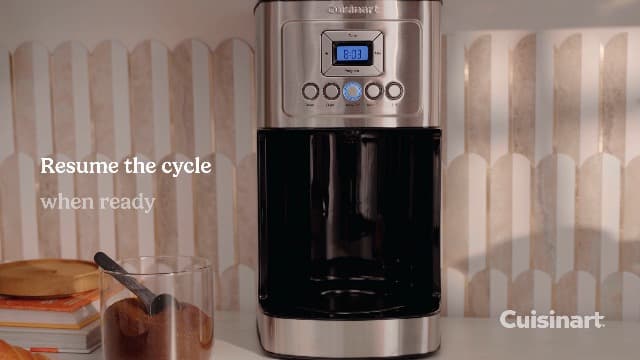 Cuisinart 12-Cup Coffee Maker with Thermal Coffee Carafe, Stainless Steel, Programmable Large Capacity Drip Coffee Machine for Home or Office, DCC-3400NAS, Silver