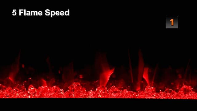 60" Electric Fireplace in-Wall Recessed and Wall Mounted 1500W Fireplace Heater and Linear Fireplace with Timer/Multicolor Flames/Touch Screen/Remote Control