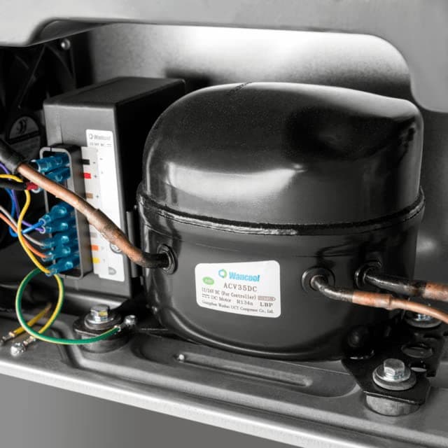 Dometic DMC4101 10 Cu. Ft, 12V DC Right Hinge Compressor Refrigerator