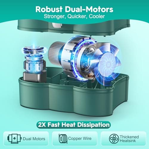 Balloon Pump, LooLaa 3-in-1 Air Pump for Inflatables and Balloons, Electric Balloon Pump for Latex 260q Foil Balloons, Quick-Fill 110V AC Inflator Deflator for Pool Floats Air Mattress Inflatables