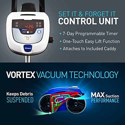 Polaris F9450 Sport Robotic In-Ground Swimming Pool Cleaner Vacuum 4-Wheel Drive