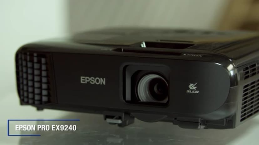 Epson Pro EX9240 3-Chip 3LCD Full HD 1080p Wireless Projector, 4,000 Lumens Color Brightness, 4,000 Lumens White Brightness, Miracast, 2 HDMI Ports, Built-in Speaker, 16,000:1 Contrast Ratio