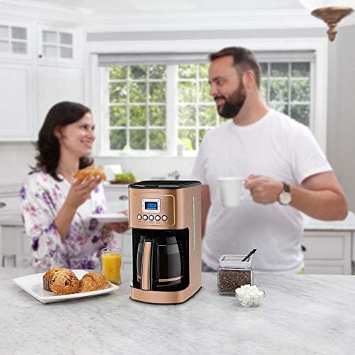 Cuisinart DCC-3200CPAMZ PerfecTemp 14 Cup Programmable Coffeemaker - Copper