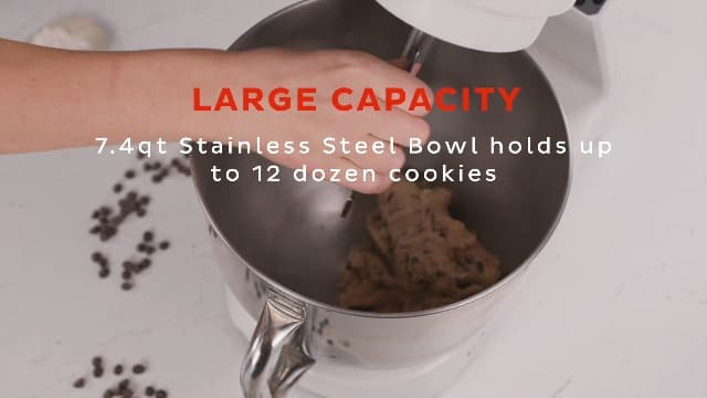 Instant Pot Instant Stand Mixer Pro,600W 10-Speed Electric Mixer with Digital Interface,7.4-Qt Stainless Steel Bowl,Dishwasher Safe Whisk,Dough Hook and Mixing Paddle,Pearl