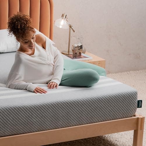 Leesa Original Foam 10" Mattress, Queen Size, Cooling Foam and Memory Foam / CertiPUR-US Certified / 100-Night Trial,Grey