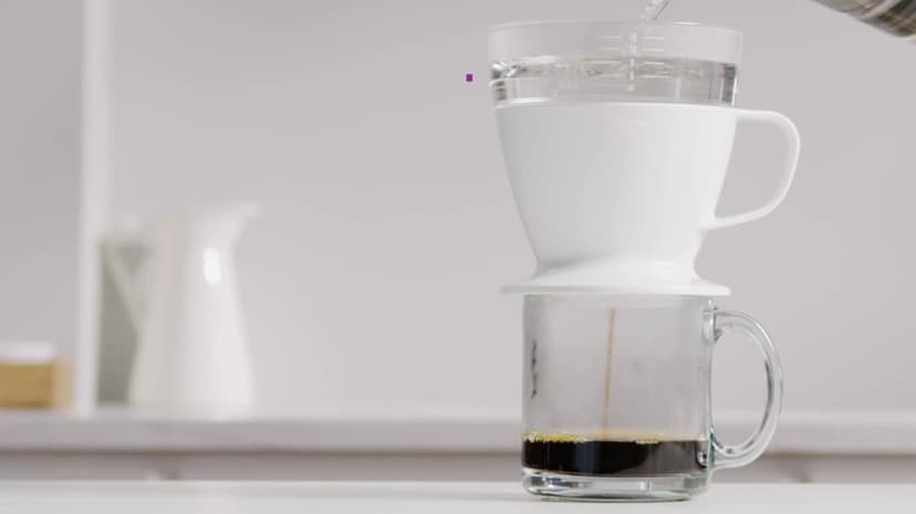 OXO Brew Single Serve Pour-Over Coffee Maker, 12 ounces, White