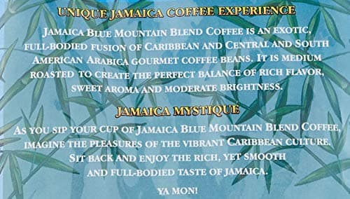 Magnum Jamaica Blue Mountain Coffee Blend - 2lbs Whole Bean (4 Pack)