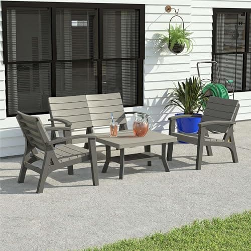 COSCO 4 Piece Resin Conversation Set