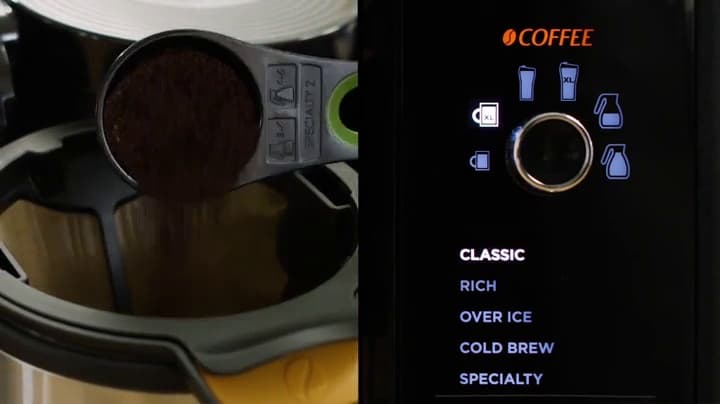 Ninja Hot and Cold Brewed System, Tea & Coffee Maker, with Auto-iQ, 6 Sizes, 5 Styles, 5 Tea Settings, 50 oz Thermal Carafe, Frother, Coffee & Tea Baskets, Dishwasher Safe Parts, Black, CP307