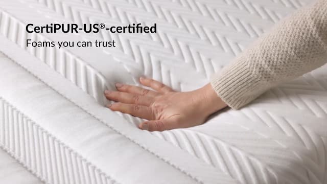 Leesa Legend Hybrid 12" Mattress, King Size Luxury Dual Hybrid/CertiPUR-US Certified/with Organic Cotton Mattress Cover / 100-Night Trial,White