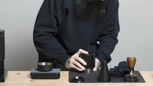 Fellow Opus Conical Burr Coffee Grinder - All Purpose Electric - Espresso Grinder with 41 Settings for Drip, French Press, & Cold Brew - Matte Black