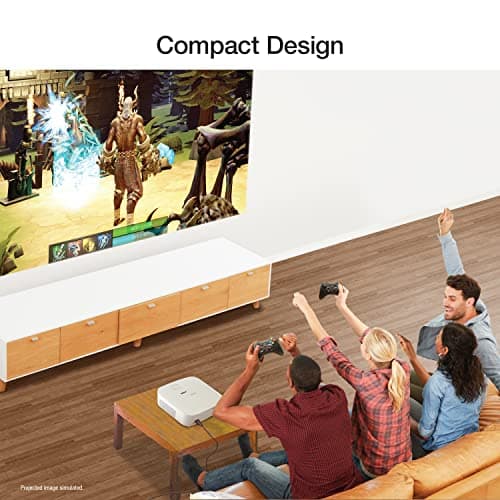 Epson Home Cinema 2350 4K PRO-UHD Smart Streaming Projector with Android TV, 3-Chip 3LCD, HDR10, HLG, 2,800 Lumens, Low Latency, 10 W Speaker, Bluetooth (Renewed)