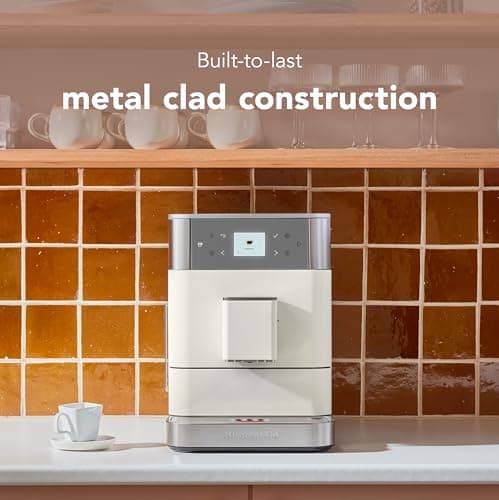 KitchenAid Fully Automatic Espresso Machine KF6, KES8556PL, Porcelain White
