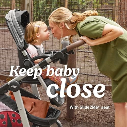 Graco Modes Nest2Grow Travel System, Ren with Expandable Double Stroller