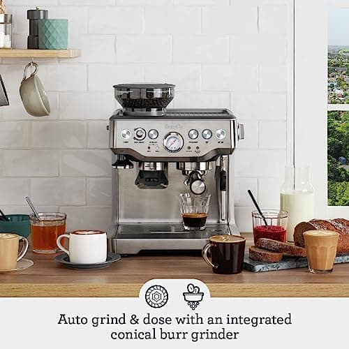 Breville RM-BES870XL Barista Express Espresso Machine, Stainless Steel (Certified Remanufactured)