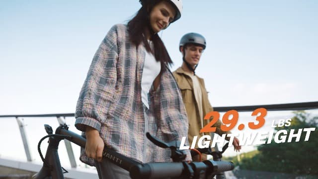 E30 Electric Scooter with Smart APP, 19.9 Miles Range & 18 MPH, 350W Motor, 8.5" Solid Tires, Rear Suspension and Turn Signals, Foldable Electric Scooter for Adults and Teens