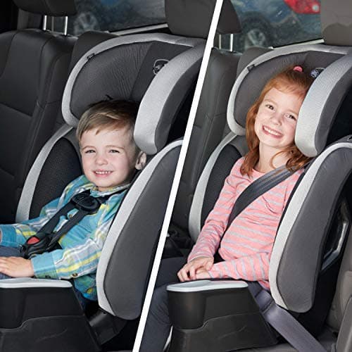 Evenflo Maestro Sport Convertible Booster Car Seat, Forward Facing, High Back, 5-Point Harness, For Kids 2 to 8 Years Old, Whitney Pink