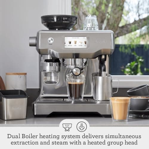 Breville Oracle Touch Espresso Machine BES990DBL, Damson Blue