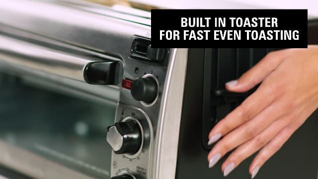 Hamilton Beach 2-in-1 Countertop Toaster Oven and Long Slot 2 Slice Toaster, 60 Minute Timer and Automatic Shut Off, Shade Selector, Stainless Steel (31156)