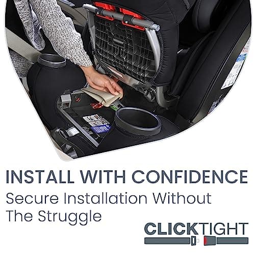 Britax One4Life ClickTight All-in-One Car Seat, Eclipse Black