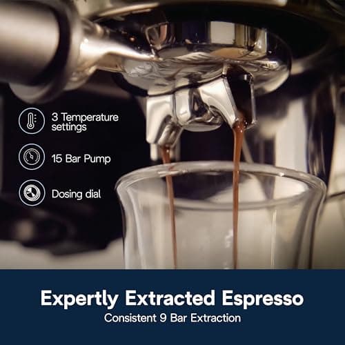 De'Longhi La Specialista Arte Evo Espresso Machine - Compact Cold Brew Coffee Maker with Grinder, Frother, Variable Temp Control & Tamping Tools - Home Barista Kit for Lattes, Cappuccinos, Iced Coffee