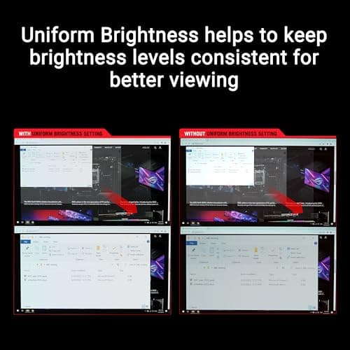 ASUS ROG Swift 32” 4K OLED Gaming Monitor (PG32UCDM) - UHD (3840 x 2160), QD-OLED, 240Hz, 0.03ms, G-SYNC Compatible, Custom Heatsink, Graphene Film, 99% DCI-P3, True 10-bit, 90W USB-C