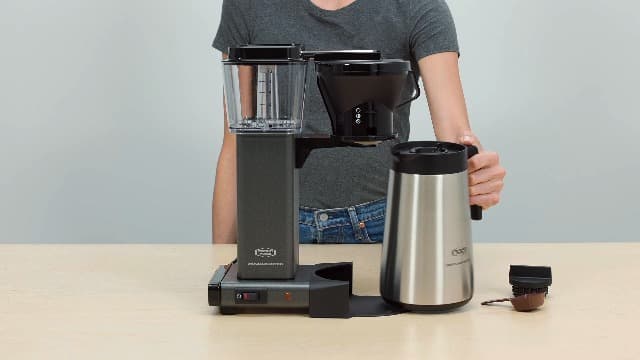 Technivorm KBT Coffee Brewer, 40 oz, Stone Grey